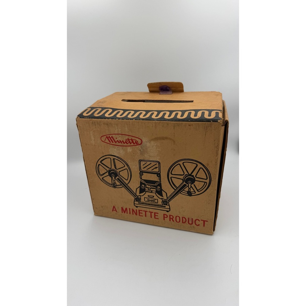 Minette Viewer Editor Eight 8mm Film Editor Vintage Japan Boxed w/ Manual